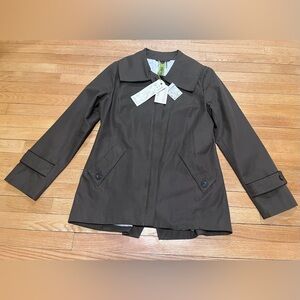 NWT- Soia & Kyo green brown “Audrina” water resistant jacket, size L, rare find!